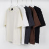 Hot Sale Men's Custom Pattern T-Shirt with Vintage Short-Length Design