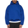 Custom logo on a blank Premium Cotton Hoodie