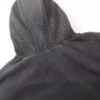 “Custom Men's Acid Wash Full Face Zip-Up Hoodie with vintage eye holes and pockets