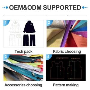 “High-quality casual jacket for men with personalized embroidery”