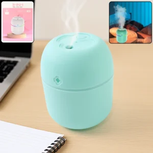Mini USB Air Humidifier with colorful night light mist
