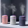 Portable Mini USB Air Humidifier with colorful LED light