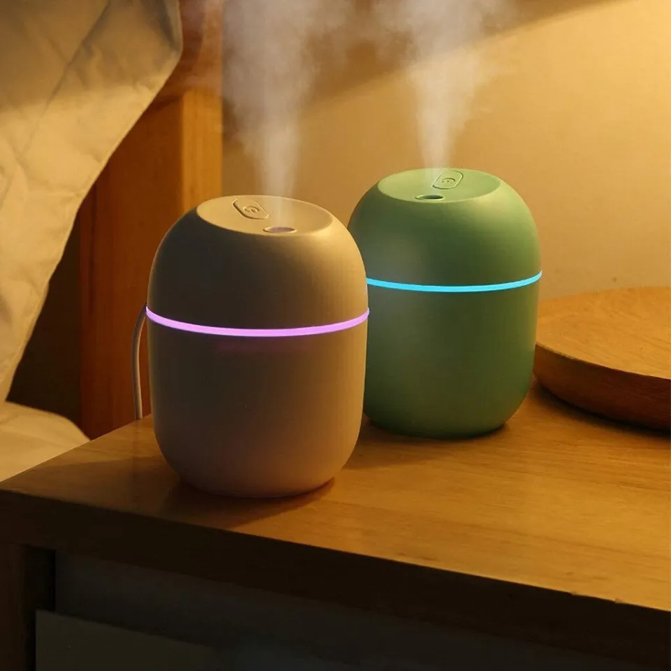 Mini USB Air Humidifier for Bedroom Mini USB Air Humidifier for bedroom with colorful LED lights